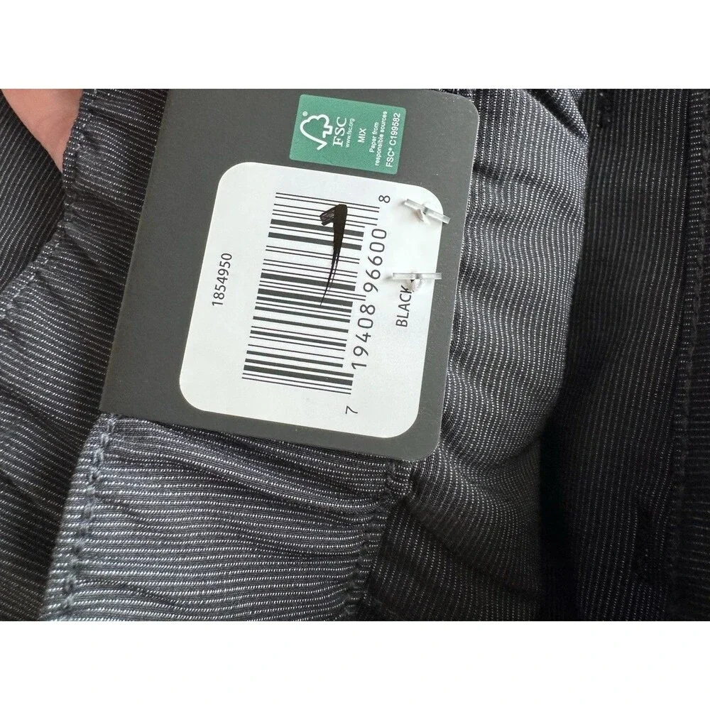 Banana Republic Men’s Shorts 38 Flat Front Stretch Performance Golf Black NWT